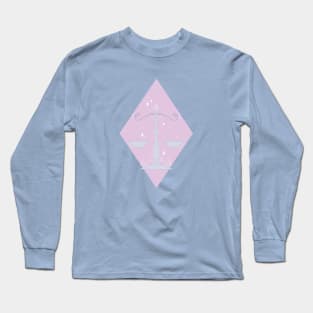 Libra Scales (Pastel) Long Sleeve T-Shirt